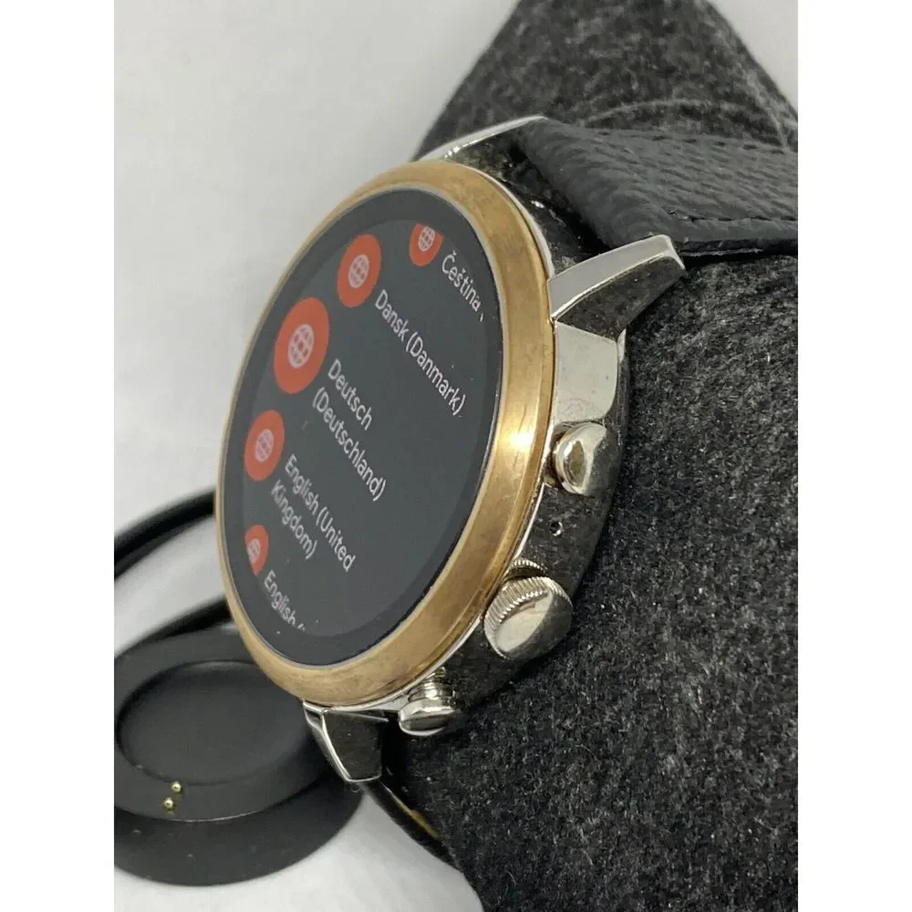 Fossil Gen 4 Authentic Digital Dial Smart Watch Custom Band FTW6016 LT341